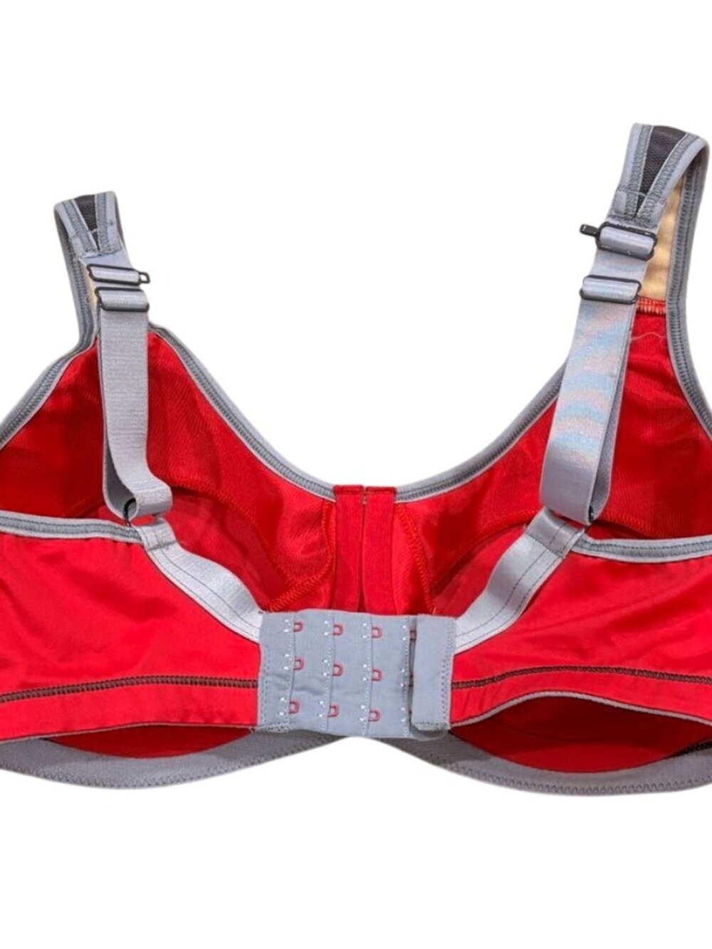 Freya AA4892 Active Red & Gray Underwire Sports Bra Size 32DDD - Picture 4 of 6